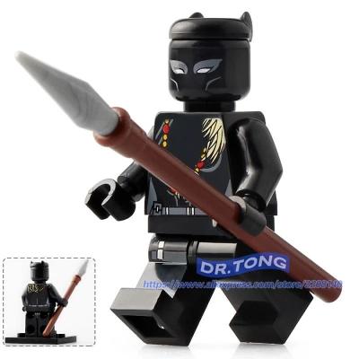 Toys OKOYE GIRL BLACK PANTHER KILLMONGER SHURI MINIFIGURE MINIFIGURES 0184
