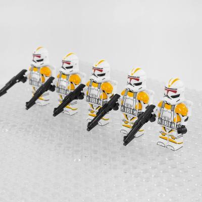 5pcs Star Wars 212th Jetpack Troopers Minifigures
