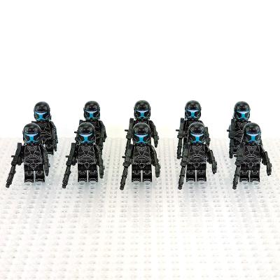 10pcs Star Wars Omega Squad Clone Commandos Minifigures