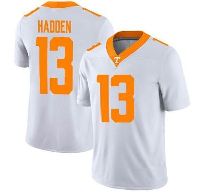 Tennessee Volunteers Kamal Hadden Jersey #13 College Football White