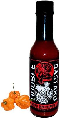 Arrogant Bastard Double Burn Habanero Hot Sauce 5 Fl Oz