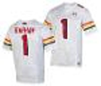Maryland Terrapins Jaishawn Barham Jersey #1 College Football Game 2023 White