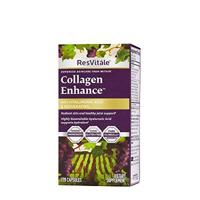 ResVitale Collagen Enhance Anti Aging Skin Care Collagen Supplement - Hydrolyzed