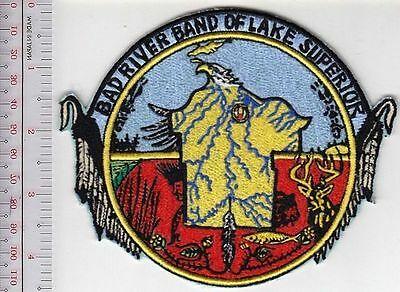 Tribal Seal Wisconsin Chippewa Indians Bad River Band of Lake Superior Northwest