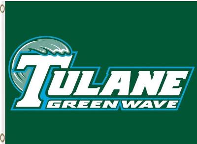 Tulane Green Wave Flag 3x5ft