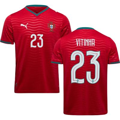 Portugal Vitinha #23 Home 2026 World Cup Jersey Fan Version
