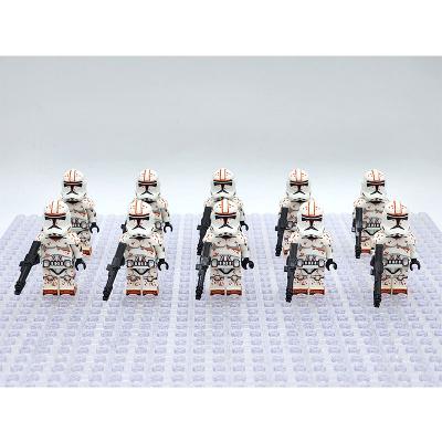 10pcs Star Wars Phase II Desert Clone Troopers Minifigures