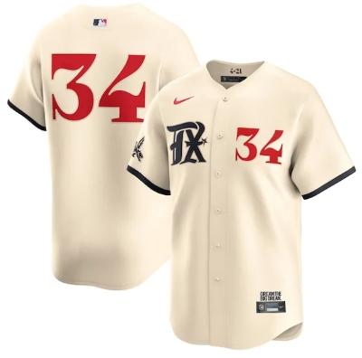 Nolan Ryan Texas Rangers City Connect Limited Jersey Natural