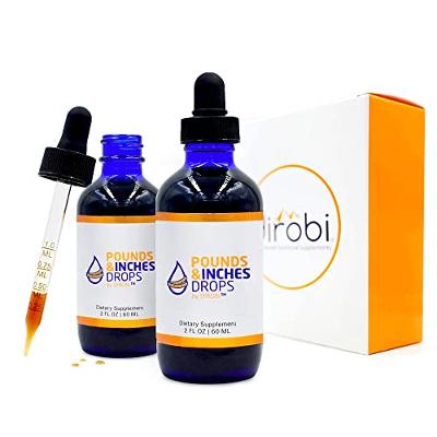 Dirobi Pounds and Inches Weight-Loss Drops, Liquid Weight-Loss Supplement for Wo