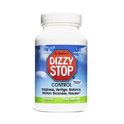 DizzyStop - All-Natural Herbal Supplement for Motion Sensitivity, Including Car,