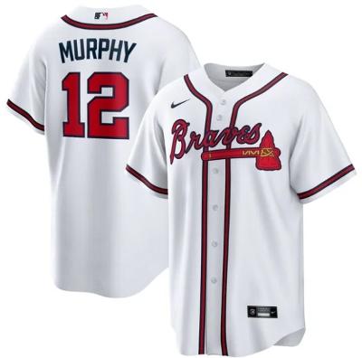 Sean Murphy Atlanta Braves Jersey White