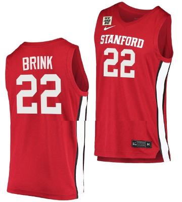 Men's Cameron Brink Jersey We are BG 22 Stanford Cardinal Basketball