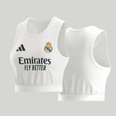 Real Madrid 2025-26 Home Crop Womens Jersey Classic Fan Essential  White