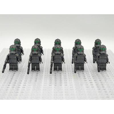 10pcs Star Wars Bad Batch Elite Squad Troopers Minifigures