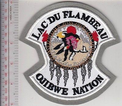 American Indian Tribe Seal Wisconsin Lac du Flambeau Chippewas Lake Superior flt