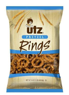 Utz Pretzel Rings - 14oz