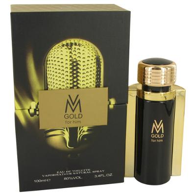 Victor Manuelle Gold by Victor Manuelle Eau De Toilette Spray 3.4 oz for Men #5