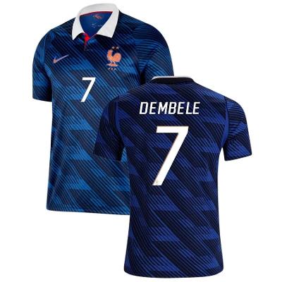 France Dembele #7 Home 2026 World Cup Jersey Fan Version
