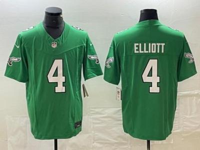 Men's Jake Elliott #4 Eagles Limited Player Jersey Green