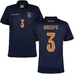 Ecuador Hincapie #3 Away 2026 World Cup Jersey Fan Version
