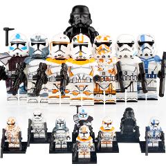 8pcs Star Wars Waxer, Boil, Fives, Wolfpack & Stormtrooper Min...