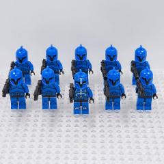 10pcs Star Wars Senate Commandos & Jayfon Minifigure