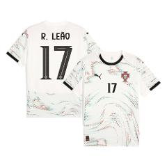 Rafael Leo 17 Portugal National Team 2025-26 Away Men Jersey  ...
