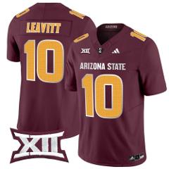 Sam Leavitt Jersey #10 Arizona State Sun Devils 2024 Vapor Lim...