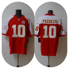Men's & Youth Chiefs #10 Isaih Pacheco Red White 2023 F.U.S.E ...