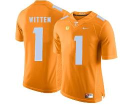 Tennessee Volunteers Jason Witten Jersey #1 Football NCAA Jers...