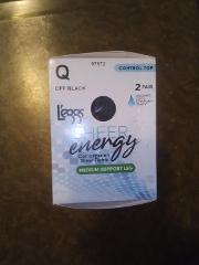 L'eggs Sheer Energy Women's Control Top 2pk Pantyhose - Off Bl...