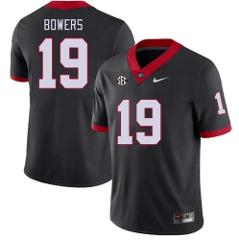 Men's Georgia Bulldogs #19 Brock Bowers Black College Football...