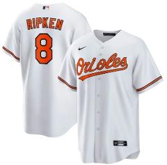 Cal Ripken Jr. Baltimore Orioles Throwback Jersey White