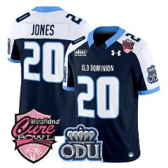 Trequan Jones Jersey 20 Old Dominion Monarchs 2025 Cure Bowl S...