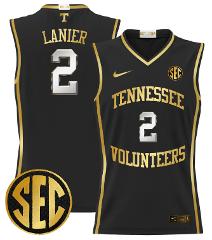 Chaz Lanier Jersey #2 Tennessee Vols 2024 Lightweight Basketba...