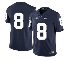 Penn State Nittany Lions NO NAME Jersey #8 Football NCAA Jerse...