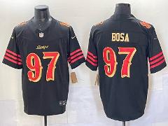 Nick Bosa #97 Limited Jersey 2025 Rivalries Black