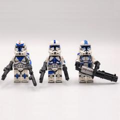 3pcs Star Wars 501st Hardcase, Dogma, Medic & Kix Minifigures