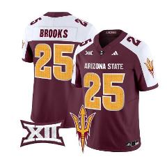 DeCarlos Brooks Jersey #25 Arizona State Sun 2024 Vapor Limite...