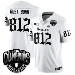 Rust Born Jersey #812 Indiana Hoosiers Gothic Big 10 Champions...