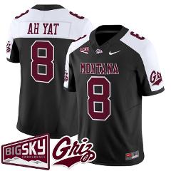Keali'i Ah Yat Jersey #8 Montana Grizzlies 2025 Vapor Limited ...