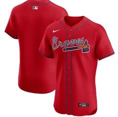 Atlanta Braves Elite Jersey Red