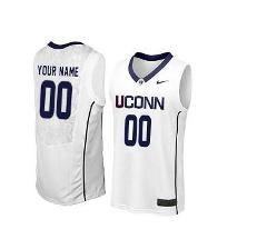 Custom UConn Huskies Jersey College Basketball Name and Number...