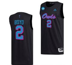 Nicholas Boyd Jersey FAU Owls Basketball 2023 NCAA March Madne...