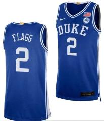 Cooper Flagg #2 Blue Basketball Jersey All Stitched