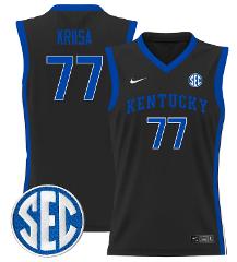 Kerr Kriisa Jersey #77 Kentucky Wildcats Lightweight Basketbal...