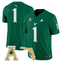 Team Jersey #1 South Florida Bulls 2025 Vapor Limited Stitched...