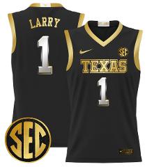 Julian Larry Jersey #1 Texas Longhorns 2024 Lightweight Basket...