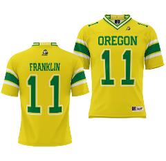 Oregon Ducks Troy Franklin Jersey #11 Football Game College Ye...
