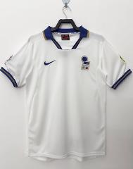 Italy 1996 Away Retro Jersey  Men, White